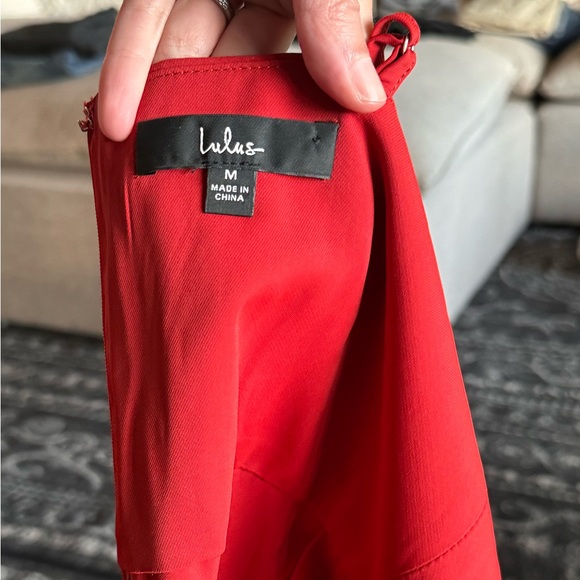 Lulus red midi dress - Picture 2 of 5